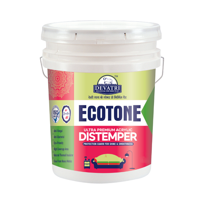 Devatri Ecotone Ultra Premium Distemper Cow Dung Paint