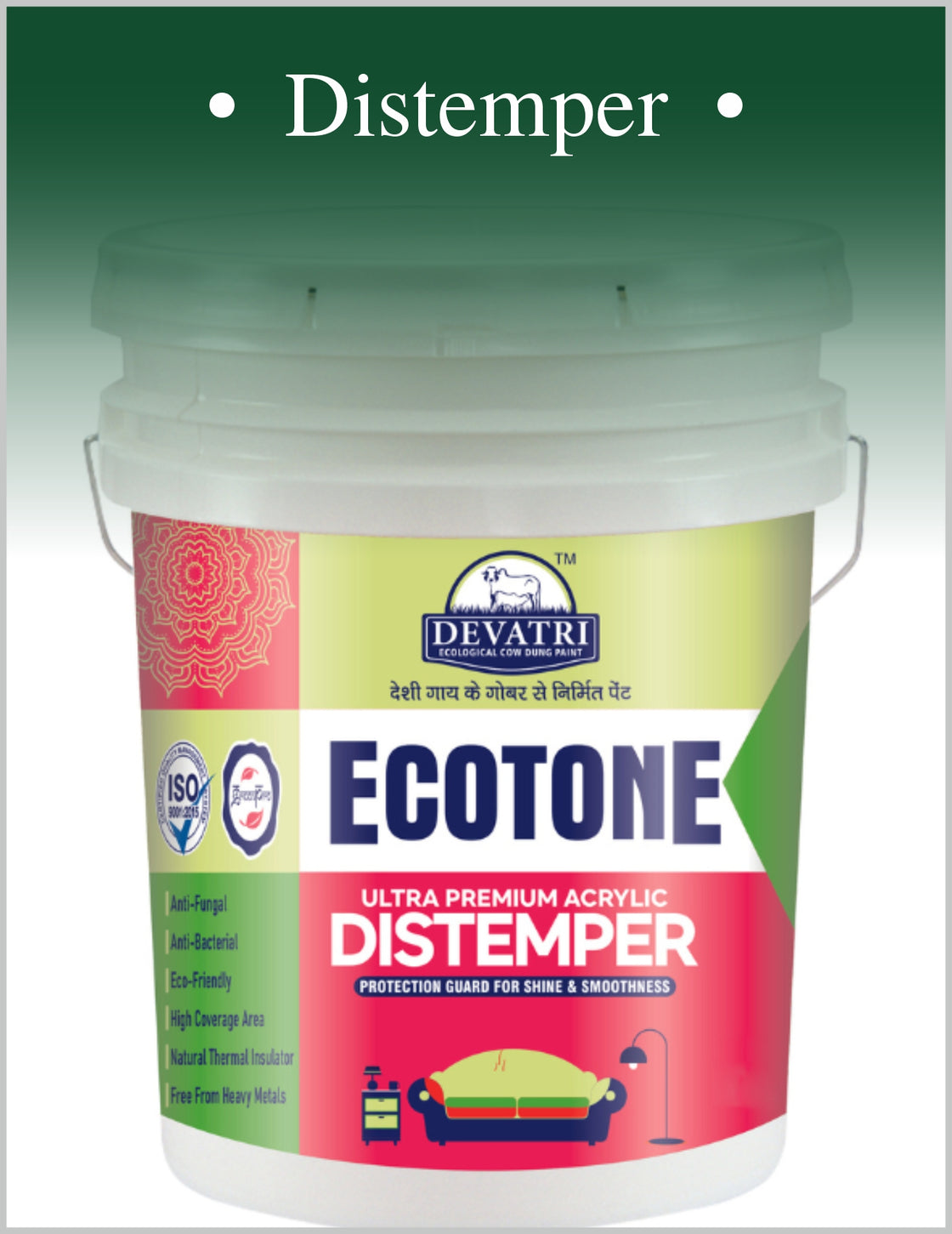 Devatri Ecotone Ultra Premium Distemper Paint