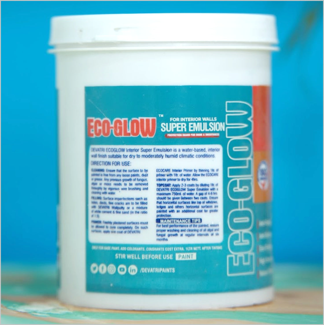 Devatri Ecoglow Interior Super Emulsion Paint