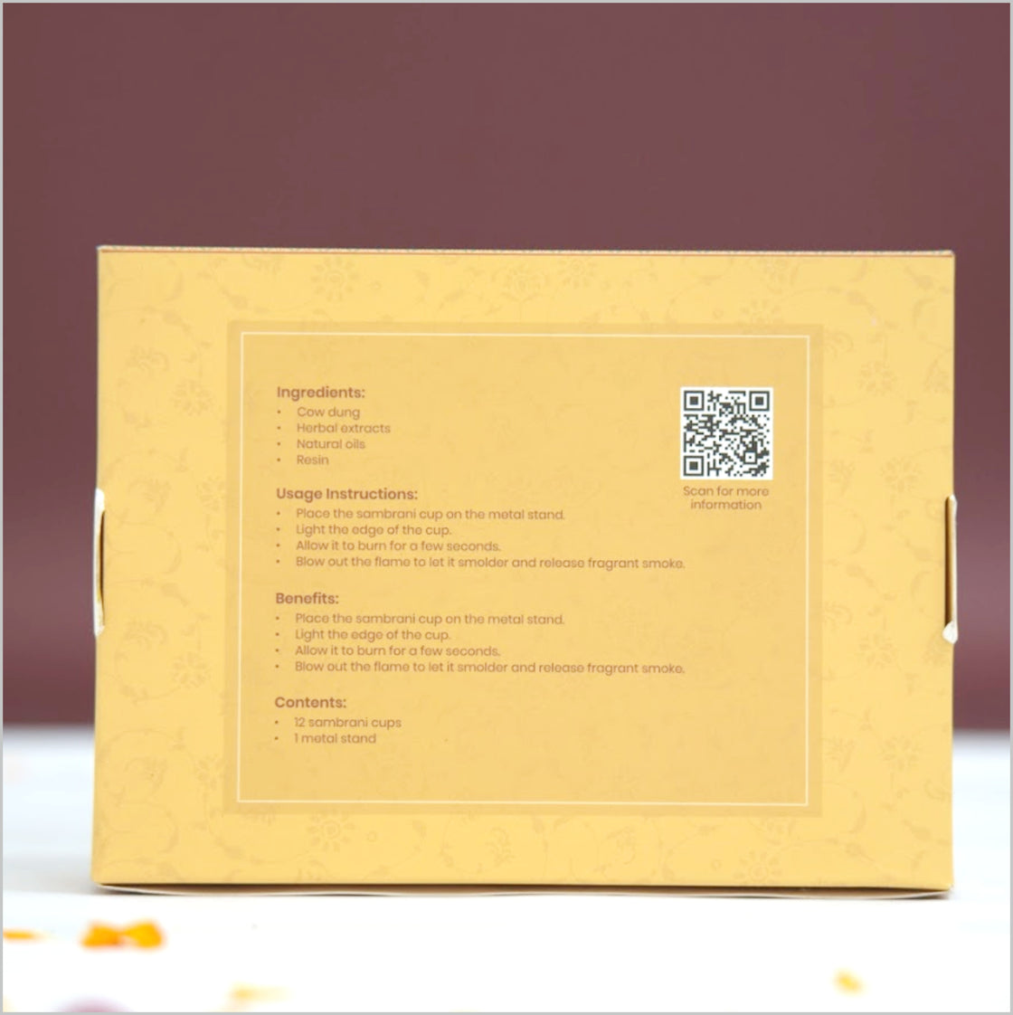 Devashrya Sambrani Cups